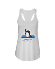 Happy Penguin Ladies Flowy Tank tile