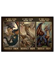 Protect Dragon 17x11 Poster front