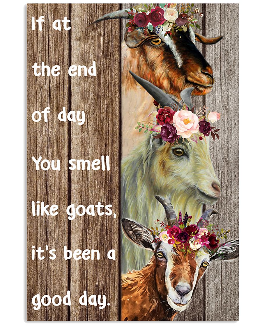 smell like goats 24x36 Poster