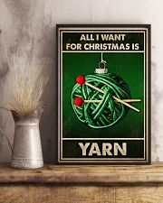 Yarn Christmas 24x36 Poster lifestyle-poster-3