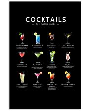cocktails poster 24x36 Poster front