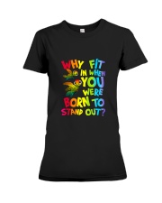 Turtle Born Premium Fit Ladies Tee tile