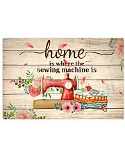 sewing machine poster 17x11 Poster front