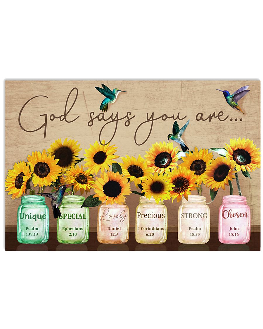 God Says 17x11 Poster