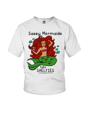 Sassy Mermaids Take Shelfies - Redhead Youth T-Shirt thumbnail