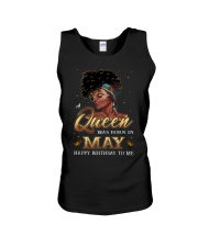 A Queen Was Born In May Unisex Tank thumbnail