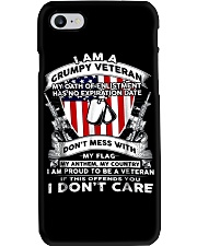 I Am A Grumpy Veteran Phone Case tile