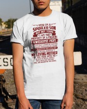 Yes I'm A Spoiled Son But Not Yours Classic T-Shirt apparel-classic-tshirt-lifestyle-29