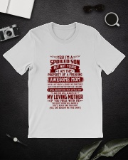 Yes I'm A Spoiled Son But Not Yours Classic T-Shirt lifestyle-mens-crewneck-front-16