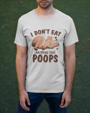 I Don't Eat Anything That Poops Classic T-Shirt apparel-classic-tshirt-lifestyle-front-42