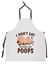 I Don't Eat Anything That Poops Apron thumbnail