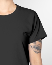 Don't Make Me Put My Foot Down Ladies T-Shirt garment-tshirt-ladies-detail-front-sleeve-01