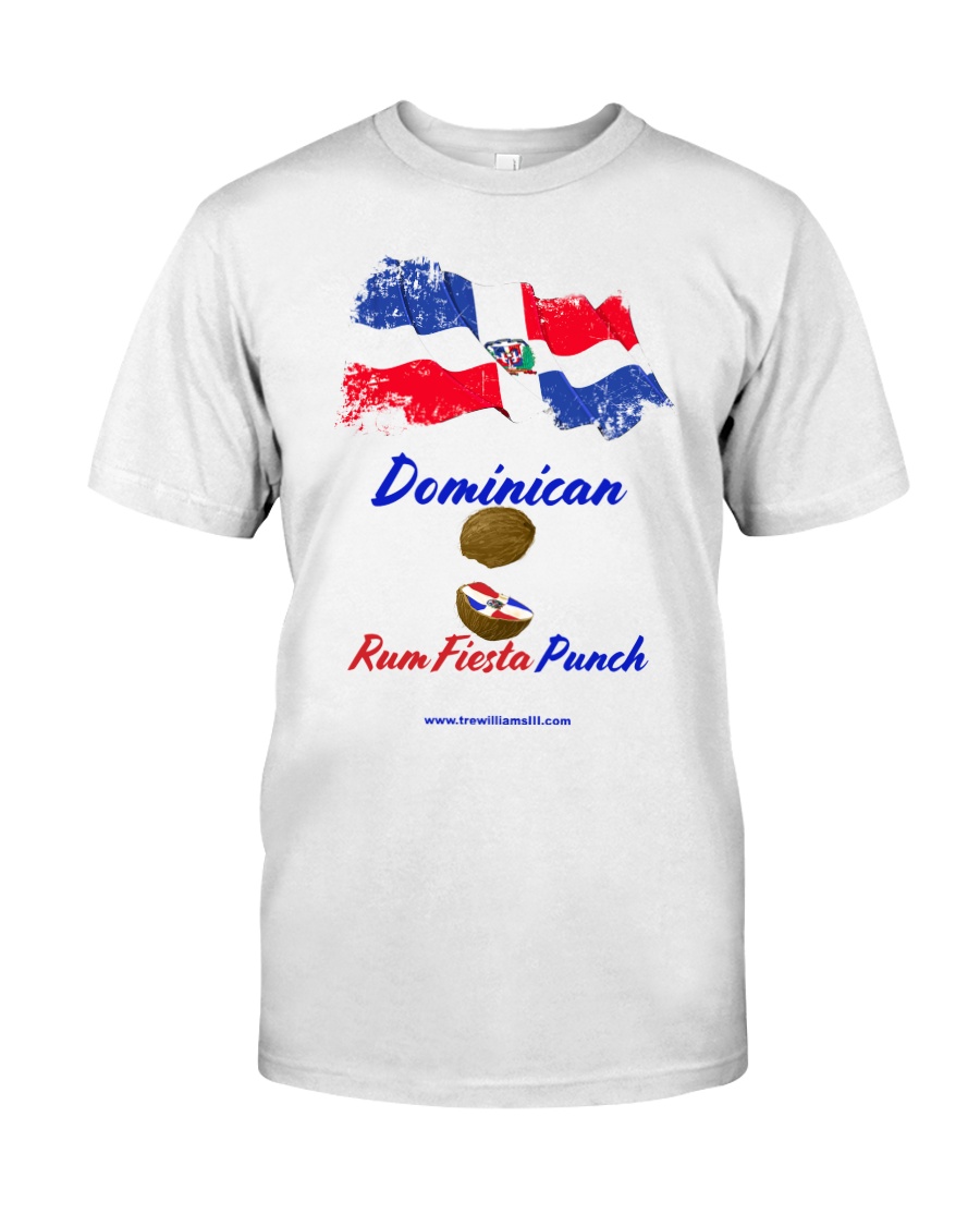 Dominican Rum Fiesta Punch - Flag 2 Classic T-Shirt