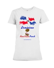 Dominican Rum Fiesta Punch - Flag 2 Premium Fit Ladies Tee thumbnail