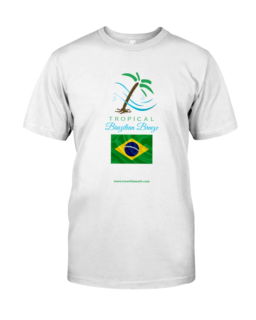 Tropical Brazilian Breeze Flag 2 Classic T-Shirt
