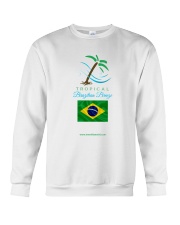 Tropical Brazilian Breeze Flag 2 Crewneck Sweatshirt tile