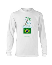 Tropical Brazilian Breeze Flag 2 Long Sleeve Tee tile