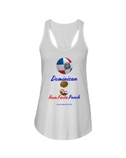 Dominican Rum Fiesta Punch - Beach Ball Flag Ladies Flowy Tank tile