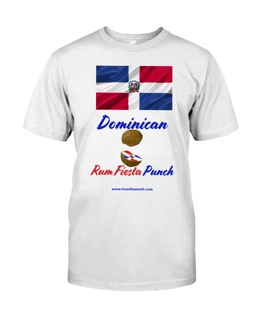 Dominican Rum Fiesta Punch - Flag Classic T-Shirt