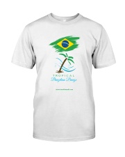 Tropical Brazilian Breeze Flag 1 Premium Fit Mens Tee thumbnail