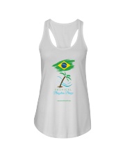 Tropical Brazilian Breeze Flag 1 Ladies Flowy Tank thumbnail