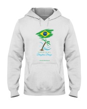 Tropical Brazilian Breeze Flag 1 Hooded Sweatshirt thumbnail