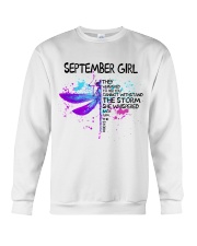 T-Shirt September Girl Crewneck Sweatshirt tile