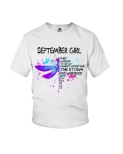 T-Shirt September Girl Youth T-Shirt tile