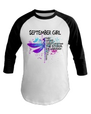 T-Shirt September Girl Baseball Tee tile