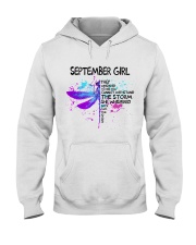 T-Shirt September Girl Hooded Sweatshirt tile