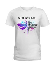T-Shirt September Girl Ladies T-Shirt front
