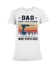 gift for dad Premium Fit Ladies Tee tile