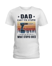 gift for dad Ladies T-Shirt tile