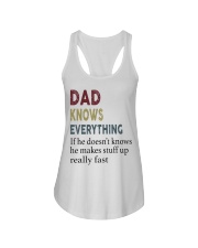 gift for dad Ladies Flowy Tank tile