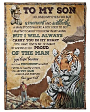 Gift for son Small Fleece Blanket - 30" x 40" front