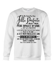 T-shirt père pour fille Crewneck Sweatshirt tile