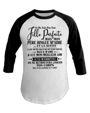 T-shirt père pour fille Baseball Tee tile