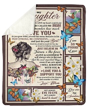 Gift for daughter Sherpa Fleece Blanket tile