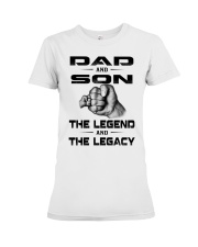 gift for dad Premium Fit Ladies Tee tile