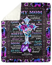 Gift for mom Sherpa Fleece Blanket tile