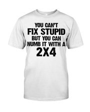 You can't fix stupid Classic T-Shirt front