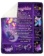 Gift for daughter Sherpa Fleece Blanket tile
