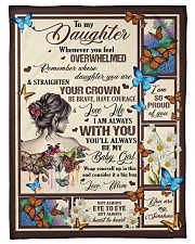 Gift for daughter Small Fleece Blanket - 30" x 40" front