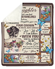 Gift for daughter Sherpa Fleece Blanket tile