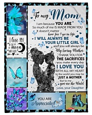 Gift for daughter Small Fleece Blanket - 30" x 40" front