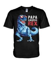 gif for dad V-Neck T-Shirt tile