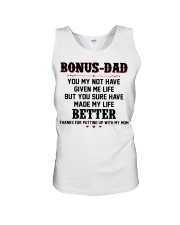 gift for dad Unisex Tank tile