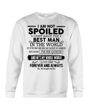 T-shirt I am not spoiled Crewneck Sweatshirt tile