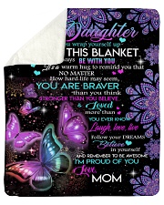 Gift for daughter Sherpa Fleece Blanket tile