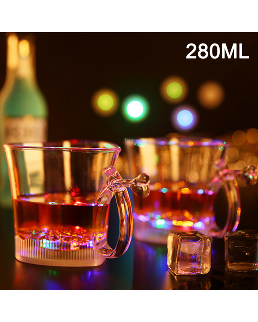 Mugs Cup Glowing Cup Adding Water To Bright Led Flash Cup Colorful Induction Color Changing Cup Gift Dragon Cup template